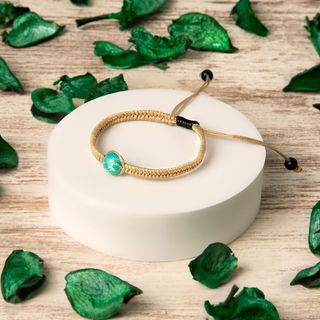 Pulsera artesana Leyenda de la Buena Suerte.