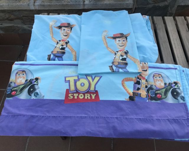 Conjunto de lençóis Toy Story
