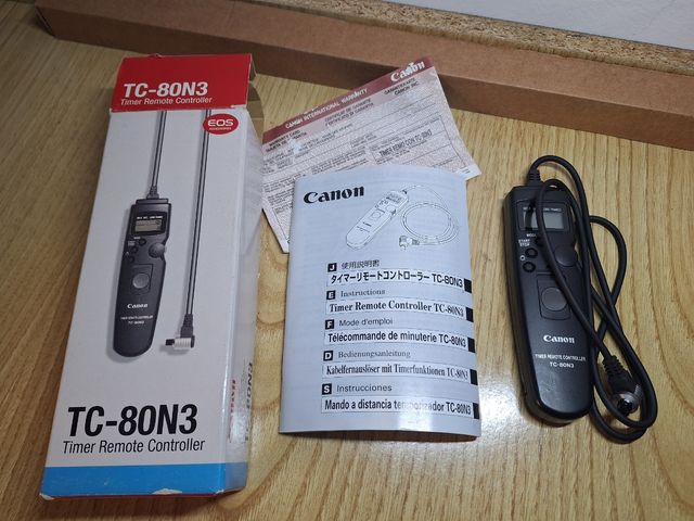 ♦️♦️♦️CANON TC-80N3 - INTERVALOMETRO