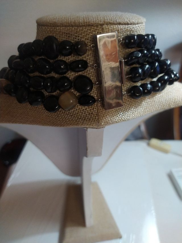 Precioso collar de coral y plata