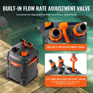 Filtro a canestro per acquario da 30 galloni Lampa