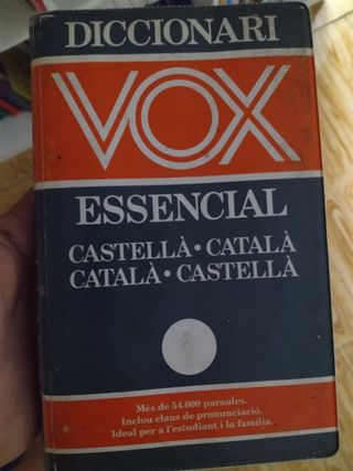Diccionario vox catala castella