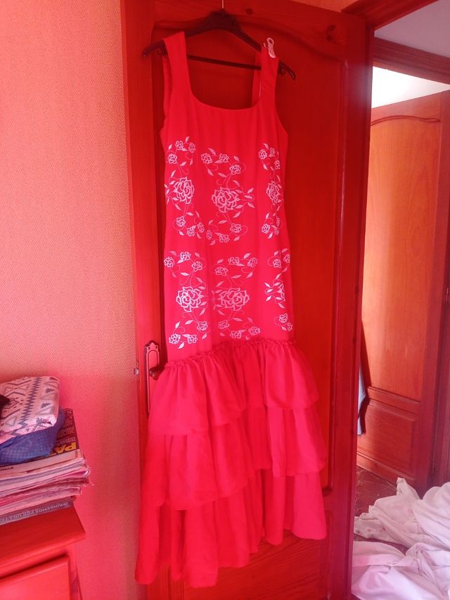 Traje de flamenca