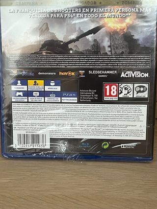 Call of duty WWII ps4 precintado.
