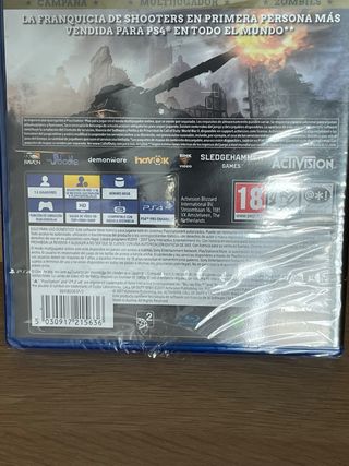 Call of duty WWII ps4 precintado.