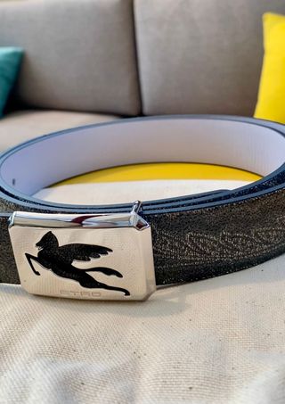 Etro Milano Mens Leather belt - Sin estrenar