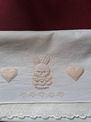 Lenzuolo lettino neonata