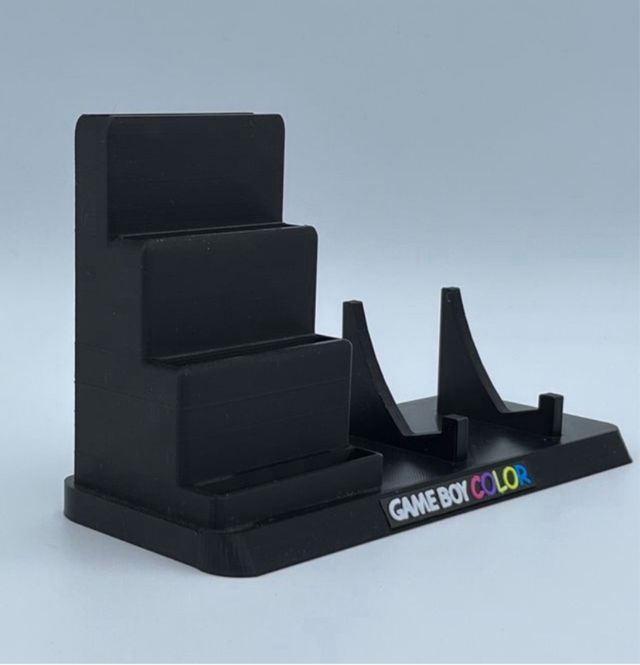Suporte para jogos Game Boy Color para 4 jogos