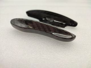 CARCASA LLAVE DE CARBONO PORSCHE NUEVO NEGRO