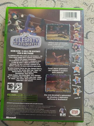 Celebrity Deathmatch Xbox game gioco
