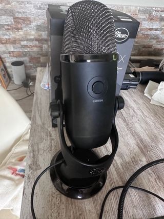 Blue Yeti y filtro antipop