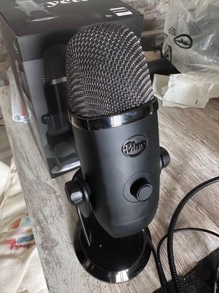 Blue Yeti y filtro antipop