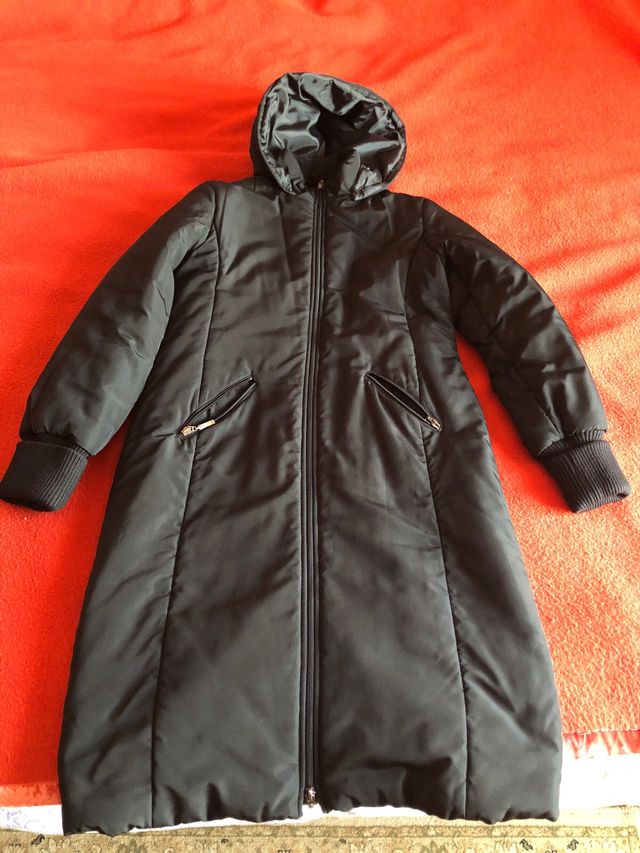 Cappotto piumino nero taglia S