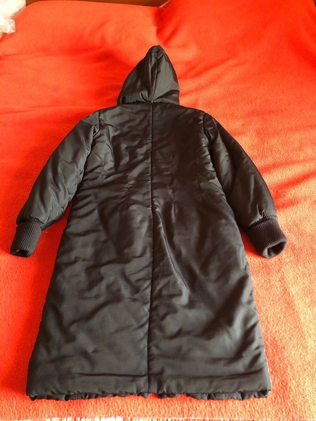 Cappotto piumino nero taglia S