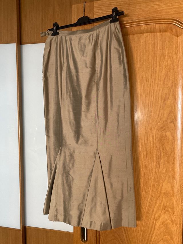 Vestido de fiesta oro viejo