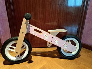 Bicicleta de madera