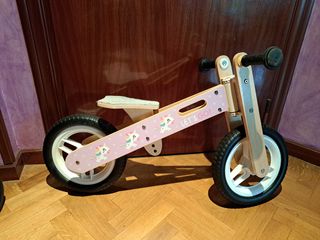 Bicicleta de madera