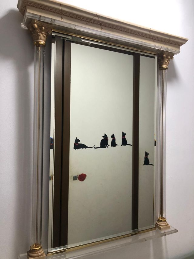 Recibidor  con espejo