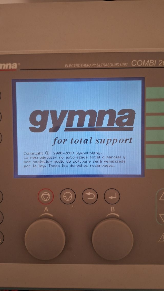 Aparato Gymna terapia combinada