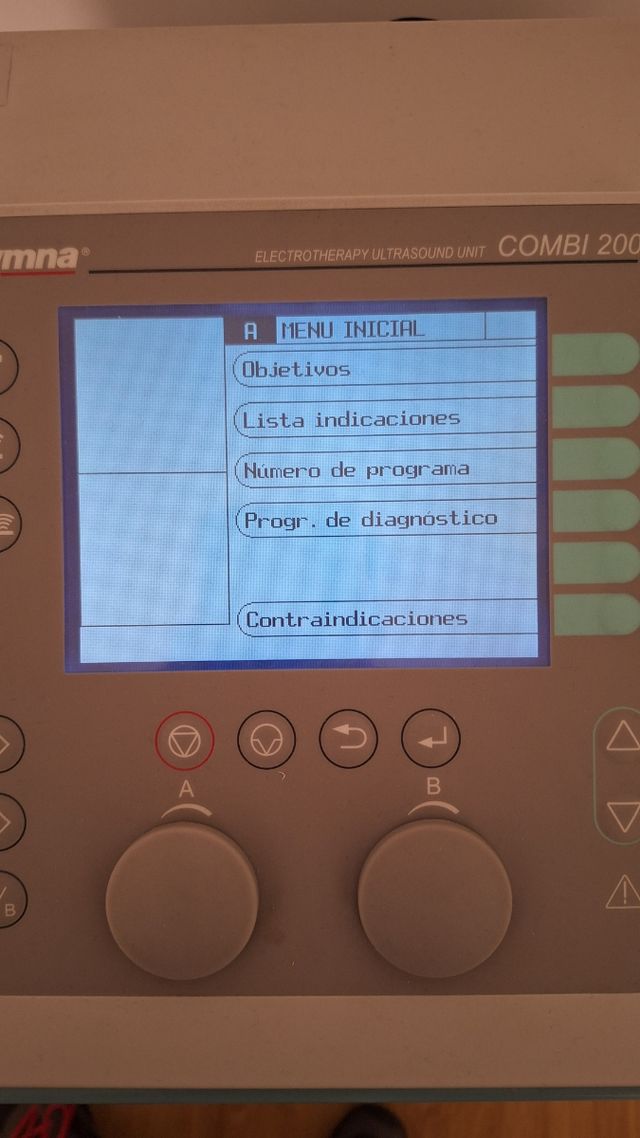 Aparato Gymna terapia combinada