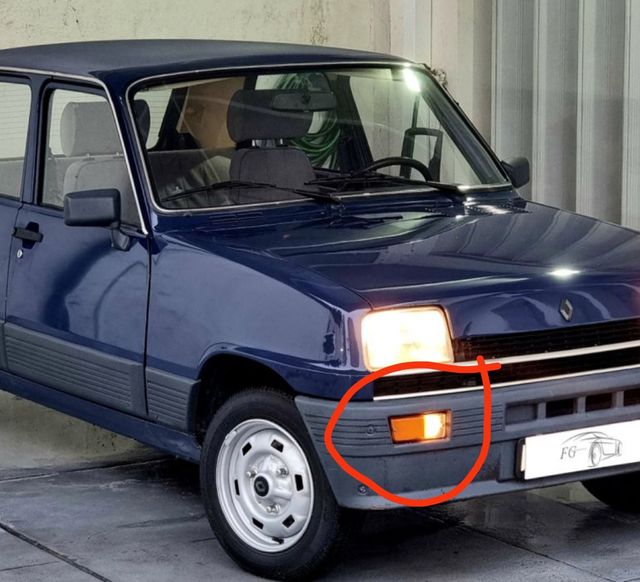 Tulipa piloto intermitente Renault 5