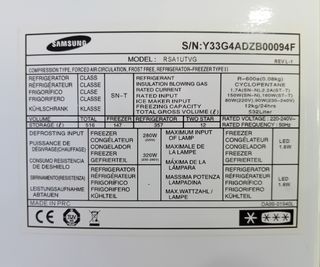 Ricambi Frigorifero Samsung Side By Side