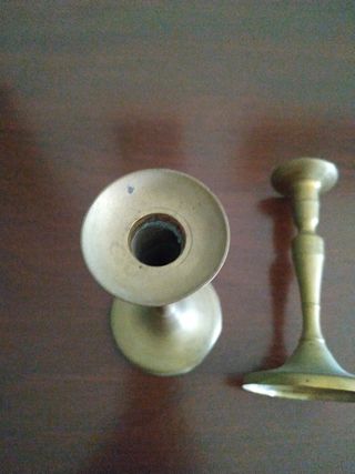 Candelieri vintage in ottone