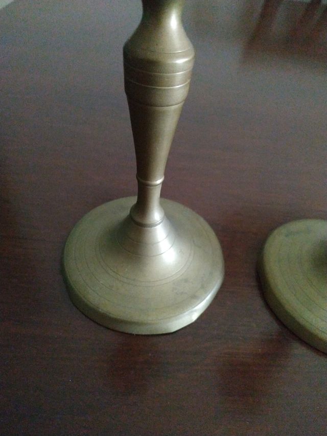 Candelieri vintage in ottone