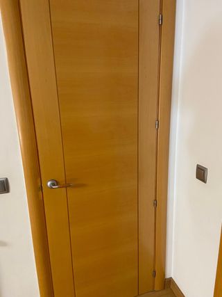 7 PUERTAS MADERA CEREZO CLARO