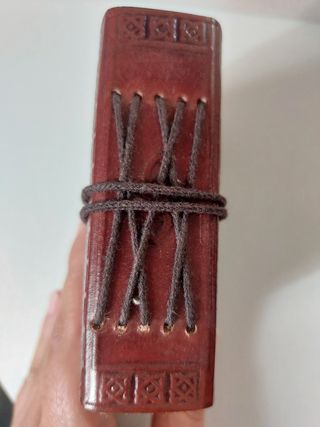 Libreta de cuero 