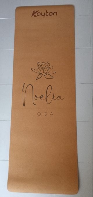 Esterilla yoga de corcho personalizable