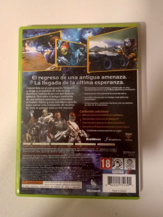 2x1 Mass effect XBOX 360