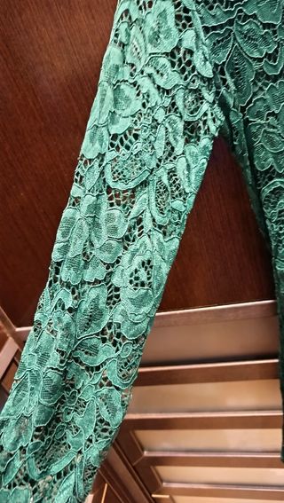 Vestido verde de fiesta/graduación