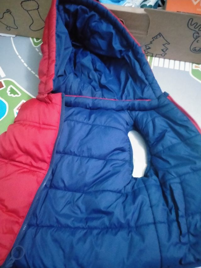 Chaleco niño reversible