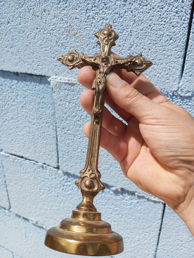 Rosarios y figura antiguo