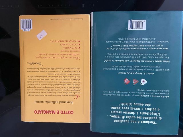 coppia libri di cucina