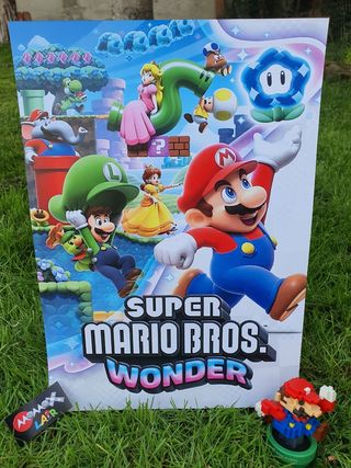 Super Mario Wonder Poster A3