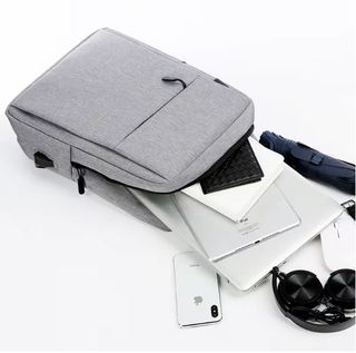 Mochila para ordenador portátil o viajes con USB