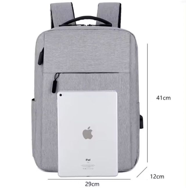 Mochila para ordenador portátil o viajes con USB