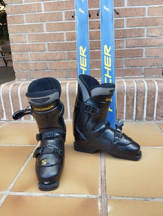 Esquis ski fischer y botas salomon REBAJA