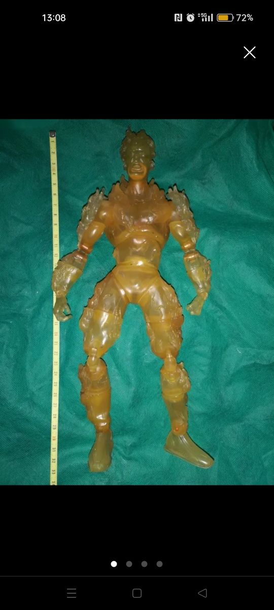 Muñeco hombre antorcha de Marvel