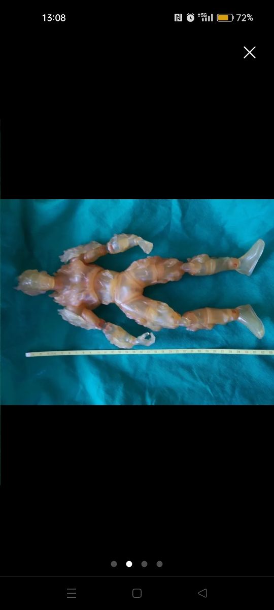 Muñeco hombre antorcha de Marvel