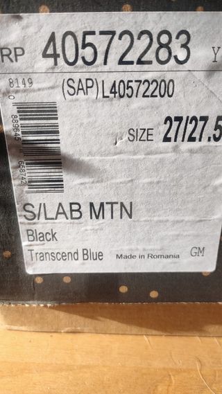 Botas salomon de travesia 