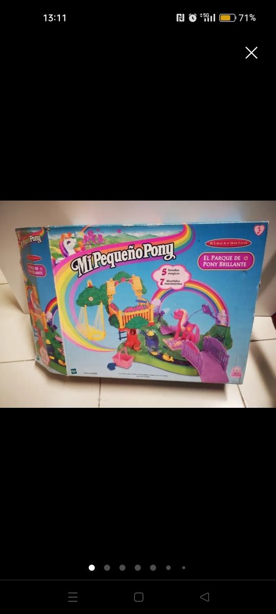 Mi pequeño pony(el parque de pony brilla
