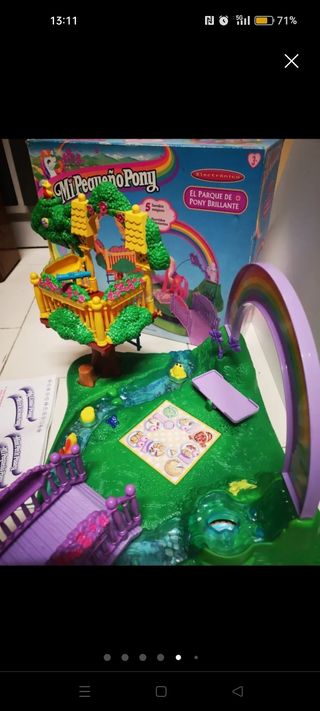Mi pequeño pony(el parque de pony brilla