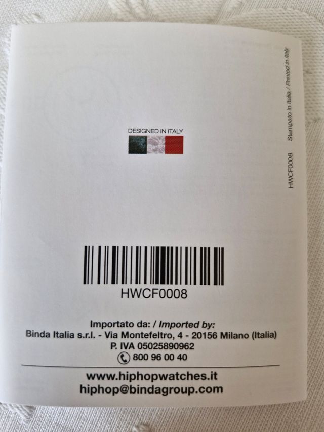 Orologio watches hip hop