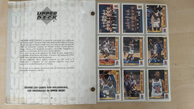 Collector's Album Upper Deck NBA 91-92 España