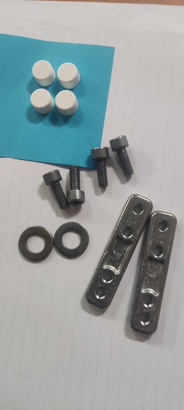 Juego de brazos toldo tipo stor de 50cm. gaviota