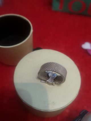 anillo  TOUS  Plata   AUTENTICO