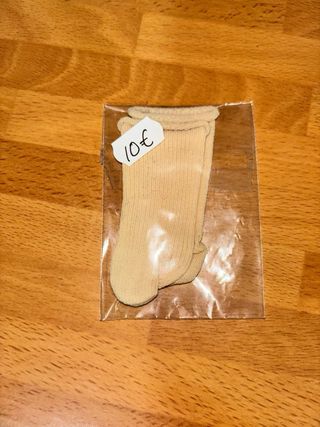 Calcetines beis originales de Lesly año 70